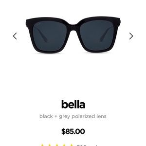 Bella Diff Eyewear Sunglasses